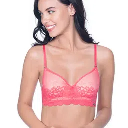 Amante Pink Under Wired Padded Seamless Bra-image-37