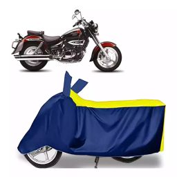 Auto Pearl Bike Cover for Hyosung Aquila 250 (Yellow & Blue)-image-21