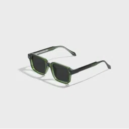 SAM AND MARSHALL October 400UV Protection Rectangular Cellulose Propionate Black Sunglasses-picture-35