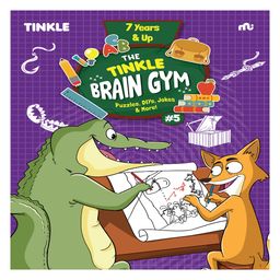 The Tinkle Brain Gym 5 : Puzzles, DIYs, Jokes & More!-3