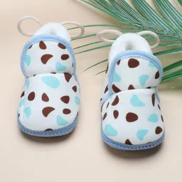 Baby Moo Boys Cotton Booties-45