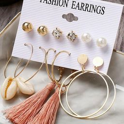Arzonai Contemporary Studs Earrings-image-58