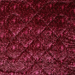 Arrabi Red Solid Polyester Full Size Double Quilt - Red image 4
