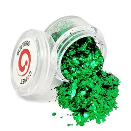 Comet Busters Chunky Glitter Shimmer Body & Eyeshadow - 5g - Green - 01-3