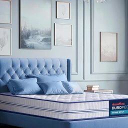 Duroflex White Doctor 5 Zone Dual Density Orthopedic Coir 7 Inch Queen Size Mattress - 78X60X7 Inch-image-39