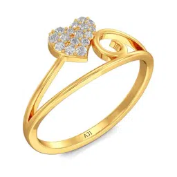 Joyalukkas Heart 22 kt Gold Ring-picture-13