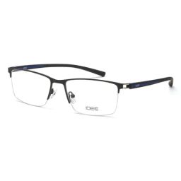 IDEE Black Rectangular Eye Frames for Men-picture-3