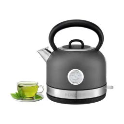 Hafele Dome Plus 1.7L Electric SS Kettle 2200W Spout Cover Analogue Temperature Display Grey-image-64