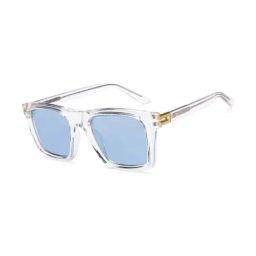 Lenskart STUDIO Blue Rectangular UV Protected Unisex Sunglasses-image-32