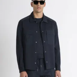 Antony Morato Blue Regular Fit Shacket-image-41