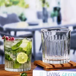 ROXX Clear Glass Tumbler Everyday Glasses - Set of 6 (310 ml)-image-18