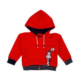 Mee Mee Kids Red Applique Hoodie-image-8