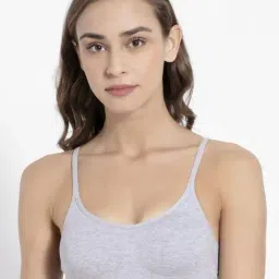 Jockey Grey Non Wired Non Padded Beginners Bra-image-19
