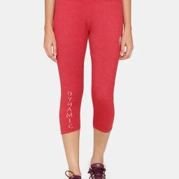 Rosaline by Zivame Scarlet Red Regular Fit Capris-image-30