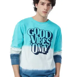 The Souled Store Multicolor Good Vibes Only Print Sweatshirt-image-96