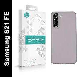 Sprig Liquid Silicone Back Cover for Samsung Galaxy S21 FE 5G (Brown)-image-82