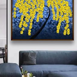 The Art House Abstract Multicolor Canvas Painting-picture-1