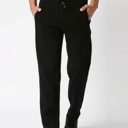 Dragon Hill Black Comfort Fit Trackpants-image-62