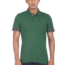 Arrow Green Cotton Regular Fit Polo T-Shirt-picture-48