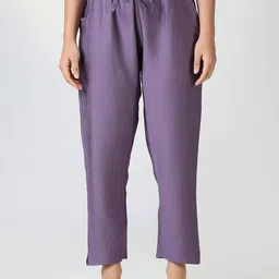 SHOWOFF Women Custom Slim Fit Pleated Trousers-image-75