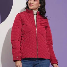 Globus Red Nylon Regular Fit Casual Jacket-picture-40