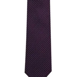 Van Heusen Purple Embroidered Tie-image-82