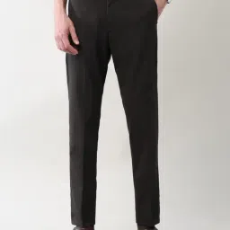 Arrow New York Brown Regular Fit Trousers-image-62