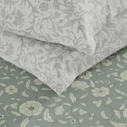 Bianca Bio-soft Feel Green Fabric 152 TC 135 GSM Double Size Bedsheet With 2 Pillow Covers image 5