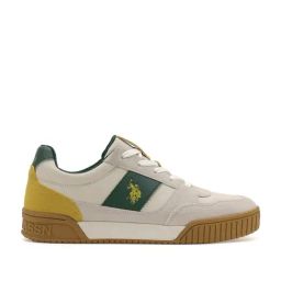 U.S. Polo Assn. Men's Off White Casual Sneakers-image-65