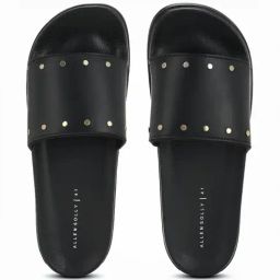 Allen Solly Women's Black Slides image 4