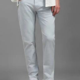 Louis Philippe Grey Cotton Slim Fit Jeans-image-49