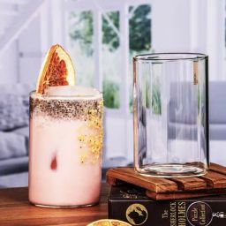 Goodhomes Clear Glass Tumbler Everyday Glasses - Set of 6 (270 ml)-image-78