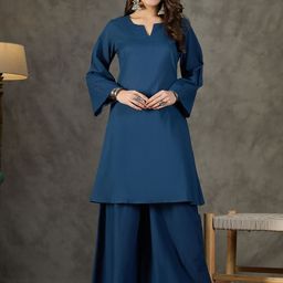 InWeave Women Regular Kurta with Palazzos-picture-50