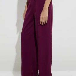 Superstar by Westside Wine Waffle-Textured High-Rise Pants-image-85