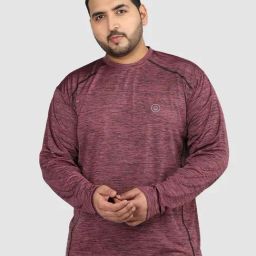 Chkokko Pink Relaxed Fit Solid T-Shirts-image-76