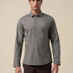 selected homme Selected Grey Cotton Regular Fit Shirt-picture-24