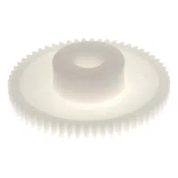 RS PRO POM 60 Teeth Spur Gear, 0.5 Module, 6 mm Bore Dia, 30 mm Pitch Dia, 14 mm Hub Dia 5217174-99