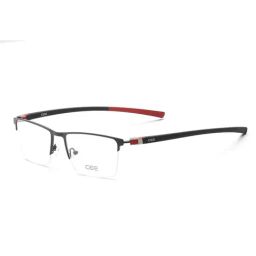 IDEE Black Rectangular Eye Frames for Men-picture-4
