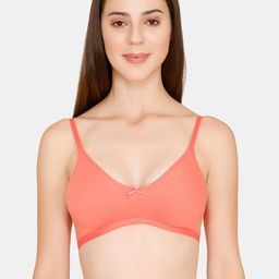 Zivame Non-Padded Non-Wired Half Coverage All Day Comfort T-shirt Bra-55