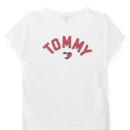 Tommy Hilfiger Kids Fresh White Regular Fit T-Shirt-image-50