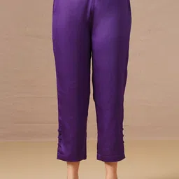 JAYPORE Women Slim Fit Trousers-image-69