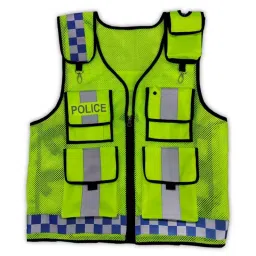 Evion Medium Size Green Reflective Safety Jacket, ES-055-image-76
