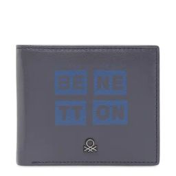 United Colors of Benetton Stanley Navy Casual Leather Bi-Fold Wallet For Men-27
