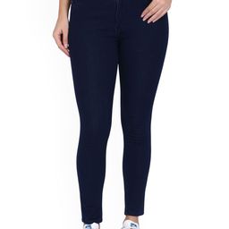3BUTTERFLIES Women Skinny Fit High-Rise Low Distress Stretchable Jeans-image-86