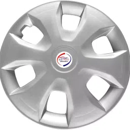 Auto Pearl WaS50 R14355.6 mm(14 Inch) Press Type Wheel Hubcap with Retention Ring Glossy Silver Wheel Cover for Tata Tiago 1.2 Revotron XZ (Set of 4)-image-58