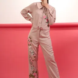 Parneet Gujral Printed Basic Jumpsuit-image-35