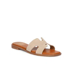 Viviblu Women Round Toe Open Toe Flats-picture-19