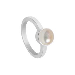 GenZcomplex Silver-Plated Brass Pearls Finger Ring-98
