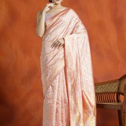 SHADOW & SAINING Woven Design Zari Banarasi Saree-picture-33