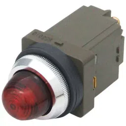 IDEC TWN Series Round LED Pilot Light with 30 mm Mounting Hole Dia, APN1126DNR-17